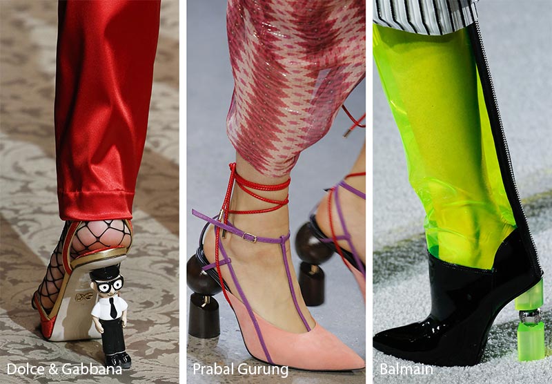 Fall/ Winter 2018-2019 Shoe Trends: Shoes & Boots with Architectural Heels