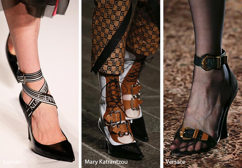 Fall/ Winter 2018-2019 Shoe Trends: Shoes & Boots with Buckles and Clasps