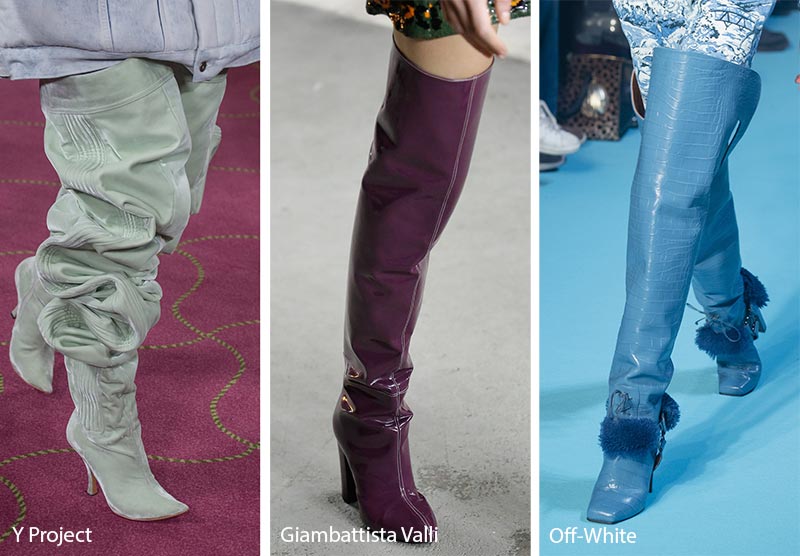Fall/ Winter 2018-2019 Shoe Trends: Thigh-High Boots