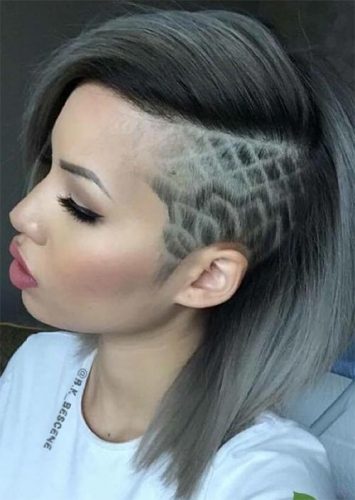 54 Badass Undercut Hair Tattoos For Women In 2022 Glowsly 