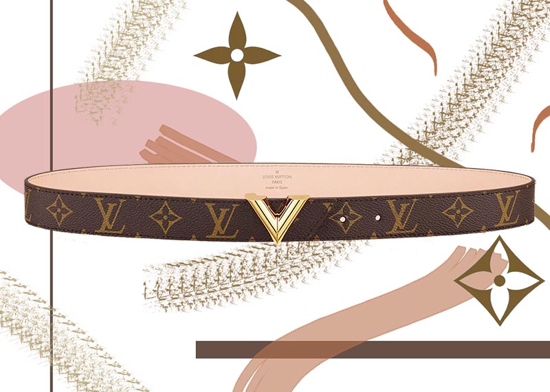 Best Louis Vuitton Belts for Women: LV Essential V Belt