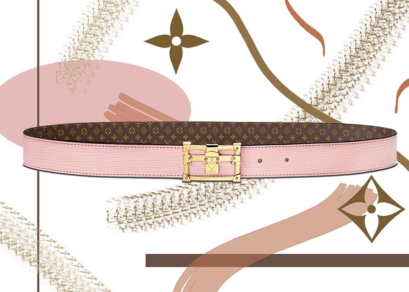 Best Louis Vuitton Belts for Women: LV Petite Malle Belt