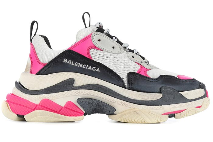 On-Trend Dad/ Chunky Ugly Sneakers for Women: Balenciaga Triple S Sneakers