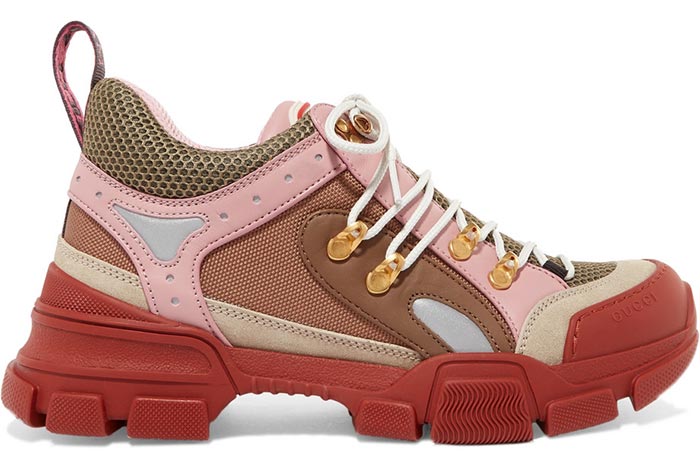 On-Trend Dad/ Chunky Ugly Sneakers for Women: Gucci Flashtrek Sneakers