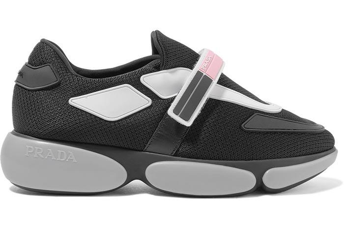 On-Trend Dad/ Chunky Ugly Sneakers for Women: Prada Cloudbust Sneakers