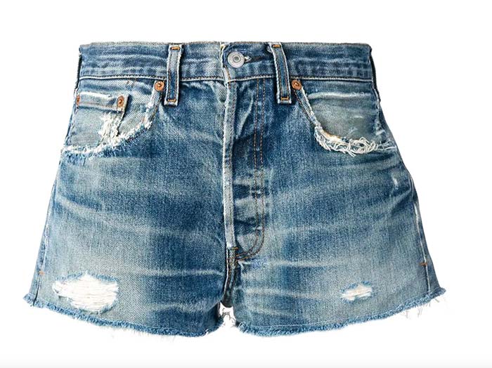 Best Denim Short Shorts for Women: Re/Done Denim Shorts