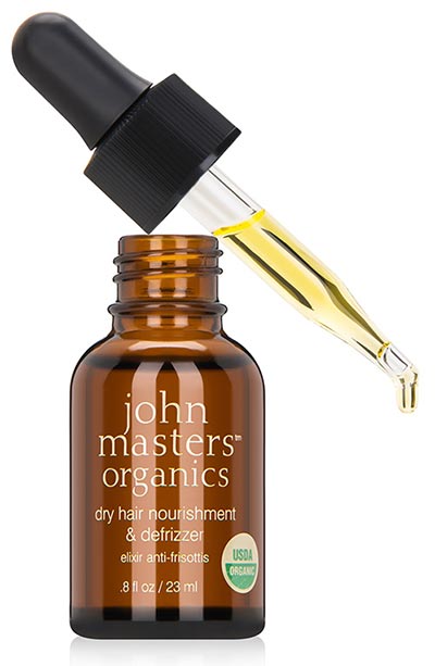 Best Hair Serums to Buy Now: John Masters Organics Dry Hair Nourishment & Defrizzer