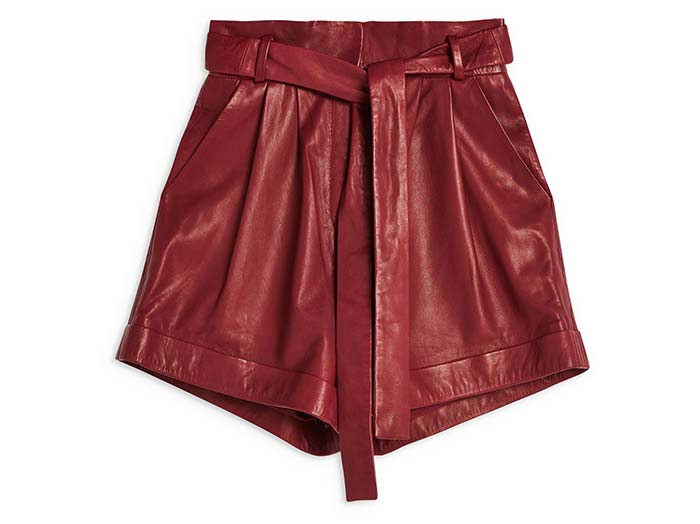 Best Leather Short Shorts for Women: Topshop Leather Shorts