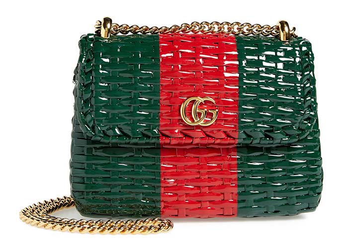 Best Straw Bags for Summer: Gucci Shoulder Straw Bag