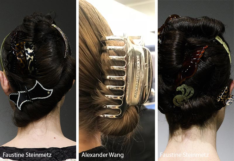 Fall/ Winter 2018-2019 Hair Accessory Trends: Claw Clips