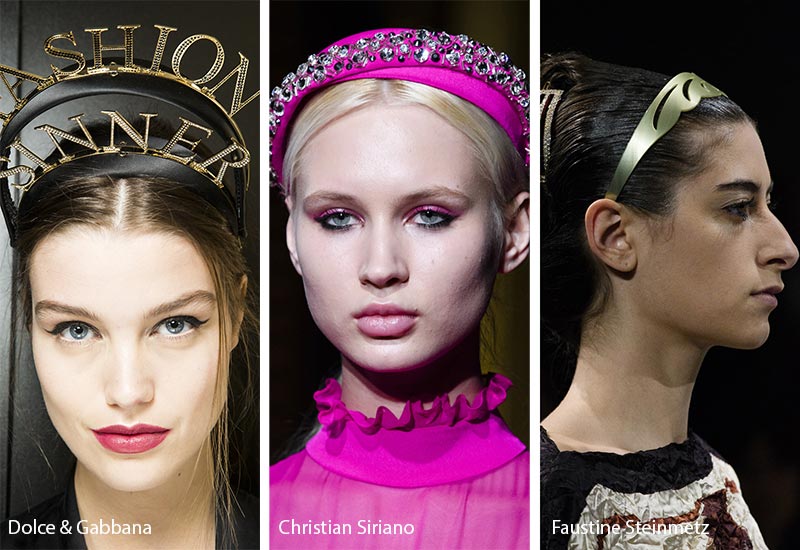 Fall/ Winter 2018-2019 Hair Accessory Trends: Headbands