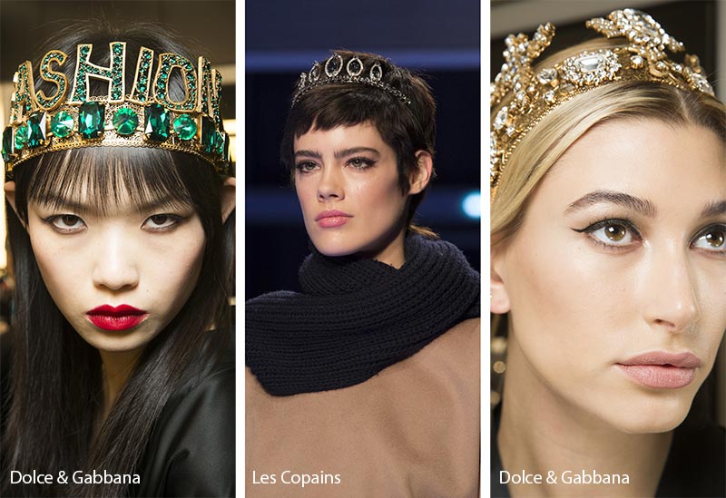 Fall/ Winter 2018-2019 Hair Accessory Trends: Tiaras & Crowns