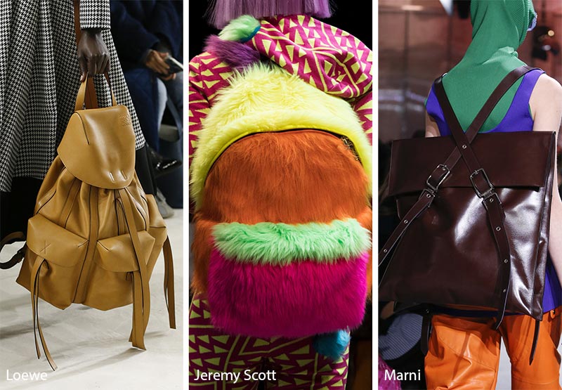 Fall/ Winter 2018-2019 Handbag Trends: Backpacks