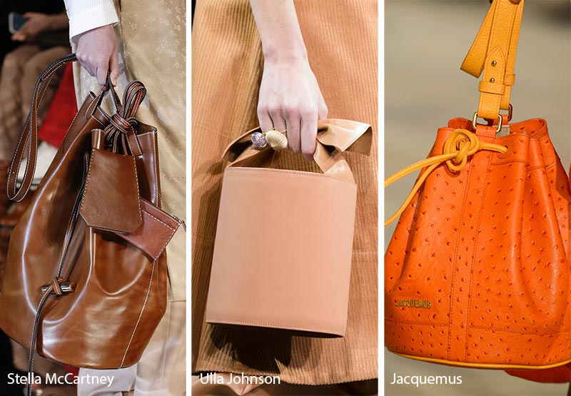 Fall/ Winter 2018-2019 Handbag Trends: Bucket Bags & Purses 