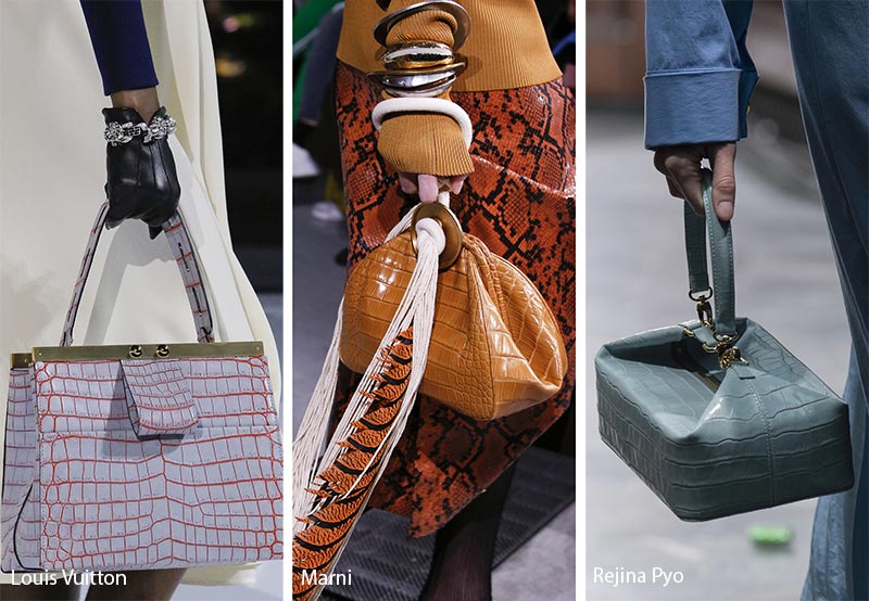 Fall/ Winter 2018-2019 Handbag Trends: Crocodile Skin Bags & Purses 