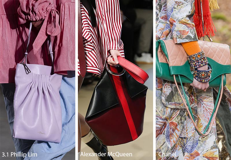 Fall/ Winter 2018-2019 Handbag Trends: Folded Leather Bags & Purses 