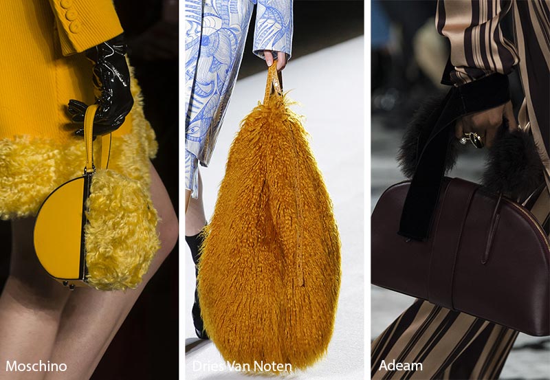 Fall/ Winter 2018-2019 Handbag Trends: Fur Bags & Purses 