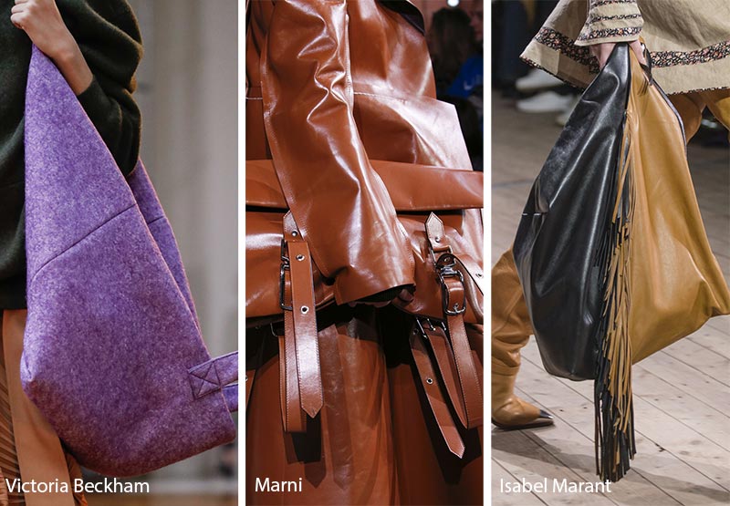 Fall/ Winter 2018-2019 Handbag Trends: Large, Oversized Bags & Purses 