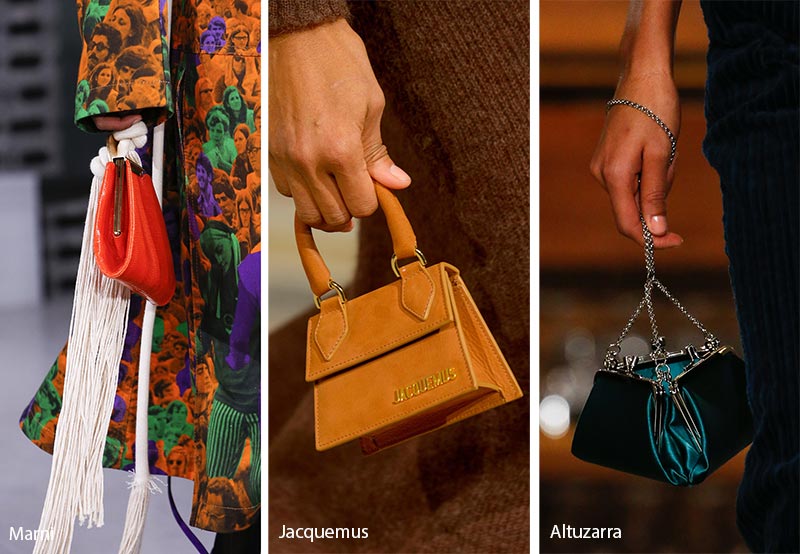 Fall/ Winter 2018-2019 Handbag Trends: Minuscule Bags & Purses