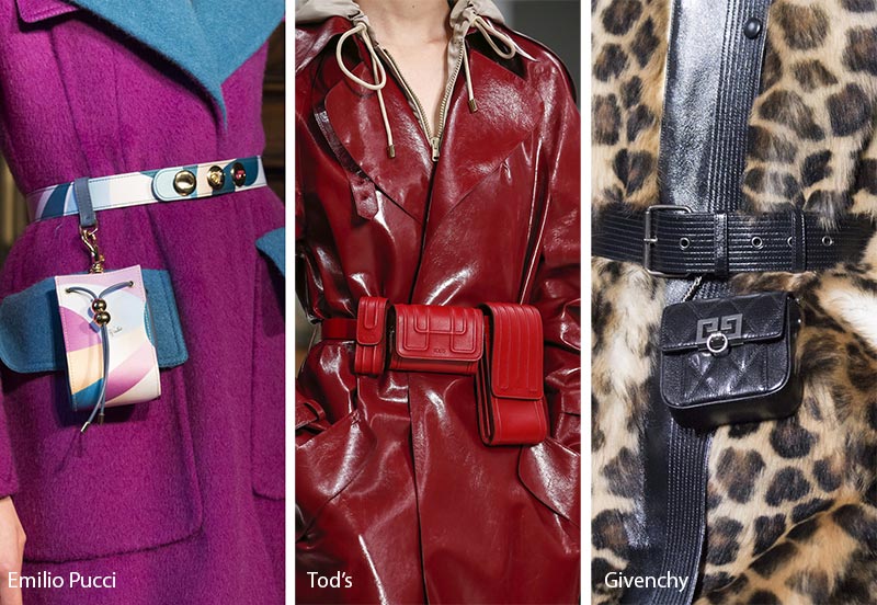 Fall/ Winter 2018-2019 Accessory Trends: Belt Pouches