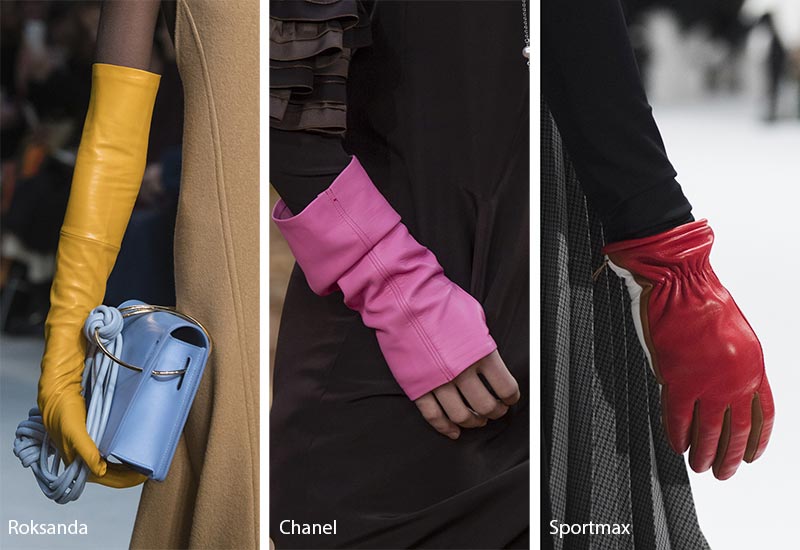 Fall/ Winter 2018-2019 Accessory Trends: Punchy Colorful Gloves