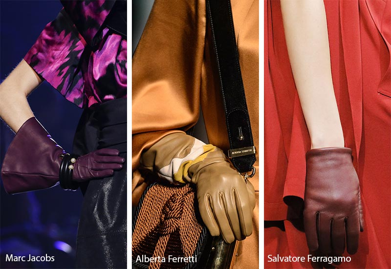 Fall/ Winter 2018-2019 Accessory Trends: Unexpected Neutral Gloves