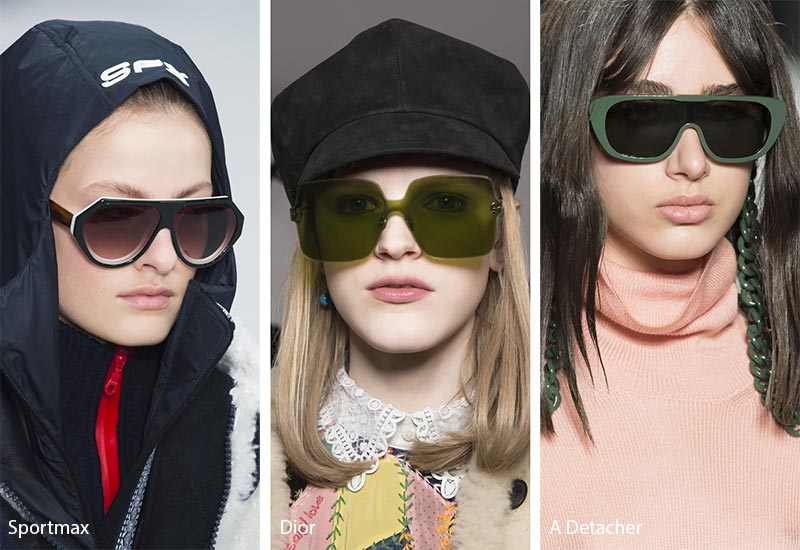 Fall/ Winter 2018-2019 Sunglasses Trends: Forest Green Sunglasses