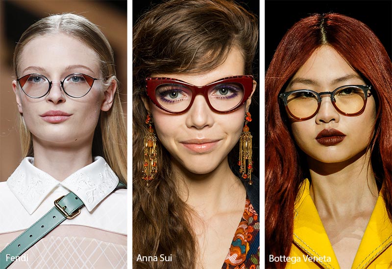 Fall/ Winter 2018-2019 Sunglasses Trends: Librarian Eyeglasses