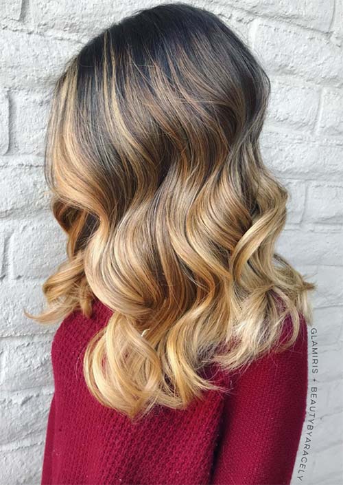 Spring Hair Colors Ideas & Trends: Caramel Frappuccino Hair