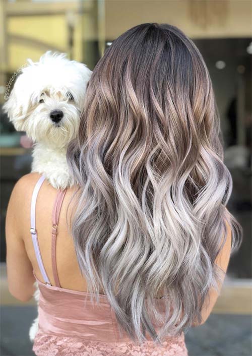 Spring Hair Colors Ideas & Trends: Ice Blonde Hair