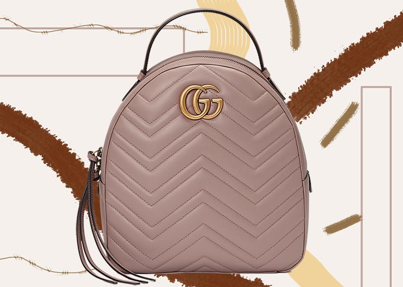 Best Gucci Backpacks for Women of All Time: Gucci GG Marmont Quilted Leather Backpack