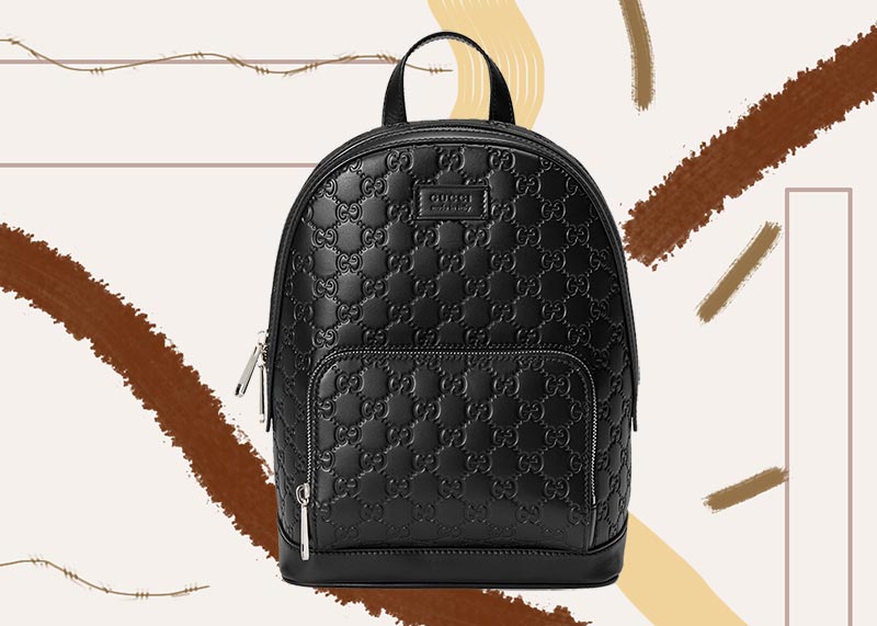 Best Gucci Backpacks for Women of All Time: Gucci Signature Leather Backpack