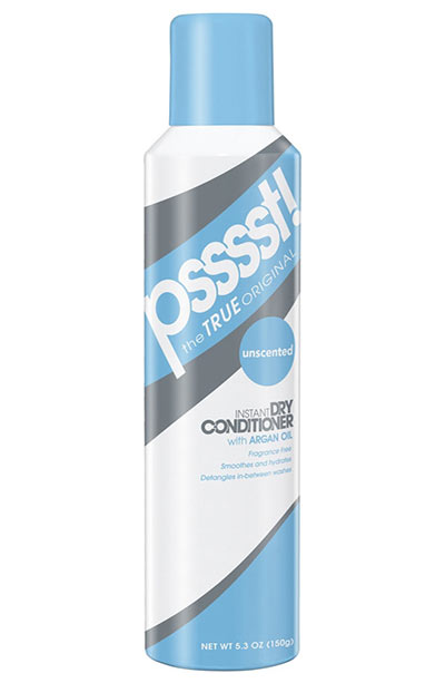 Best Dry Conditioners for Glossy Hair: PSSSST Instant Dry Conditioner Spray