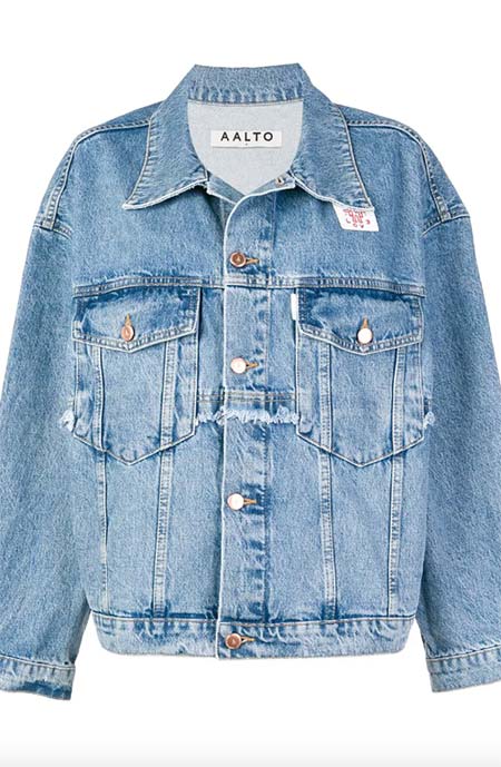 Best Jean/ Denim Jackets for Women to Buy: Aalto Denim Jacket