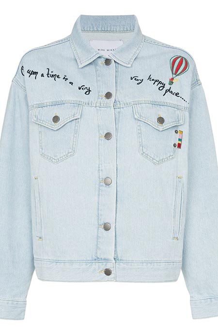 Best Jean/ Denim Jackets for Women to Buy: Mira Mikati Denim Jacket