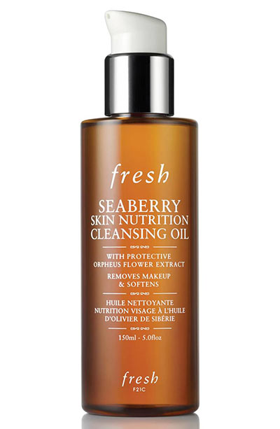 Best Facial Oil Cleansers to Buy: Best Facial Oil Cleansers to Buy: Fresh Seaberry Skin Nutrition Cleansing Oil