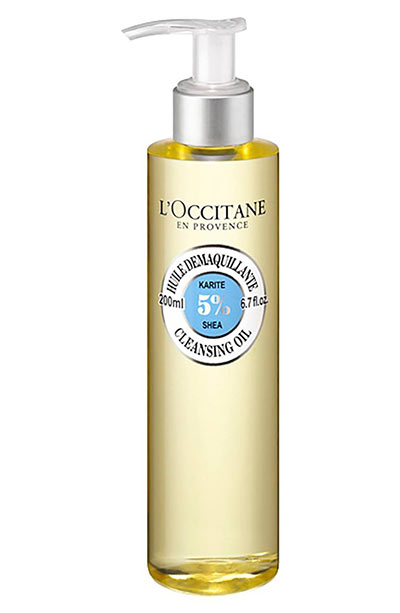 Best Facial Oil Cleansers to Buy: L'Occitane Shea Cleansing Oil