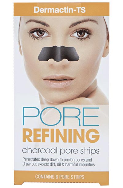 Best Pore Strips/ Nose Strips: Dermactin-TS Pore Refining Charcoal Pore Strips