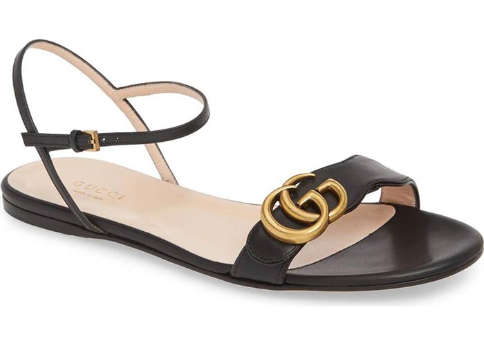 Best Summer Flat Sandals for Women: Gucci Flat Sandals