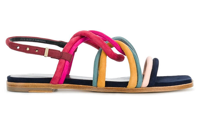 Best Summer Flat Sandals for Women: Paul Smith Flat Sandals