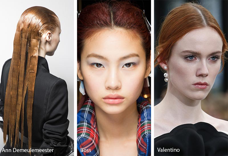 Fall/ Winter 2018-2019 Hair Color Trends: Red Hair