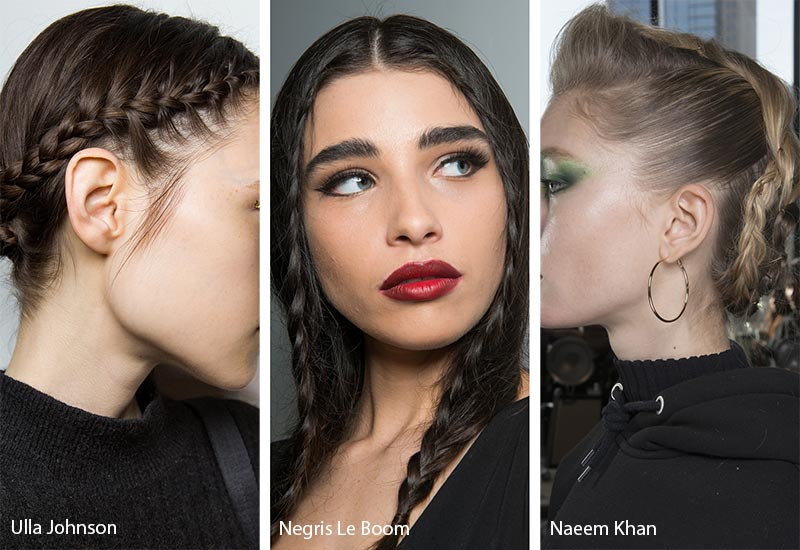 Fall/ Winter 2018-2019 Hairstyle Trends: Braids