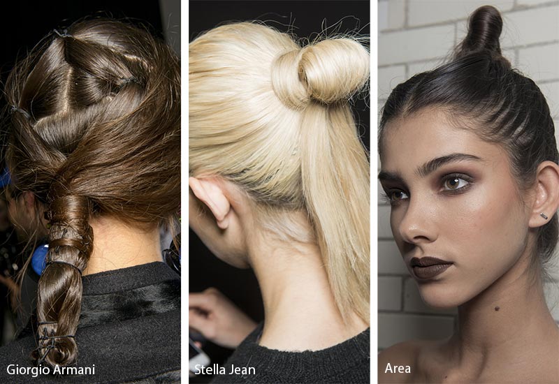 Fall/ Winter 2018-2019 Hairstyle Trends: Chignons & Knots