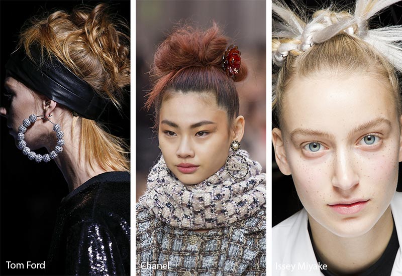 Fall/ Winter 2018-2019 Hairstyle Trends: Messy Buns