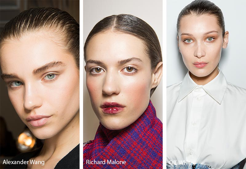 Fall/ Winter 2018-2019 Hairstyle Trends: Slicked Back Hair