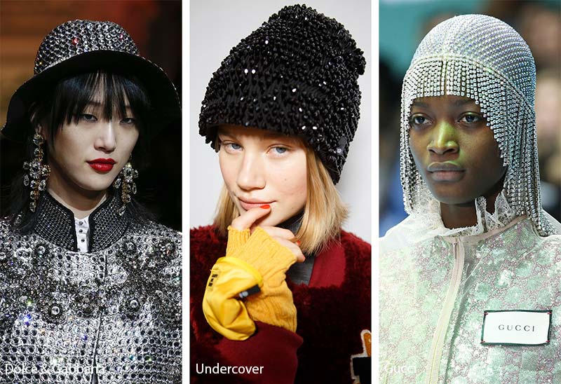 Fall/ Winter 2018-2019 Hat Trends: Beaded & Bejewelled Hats