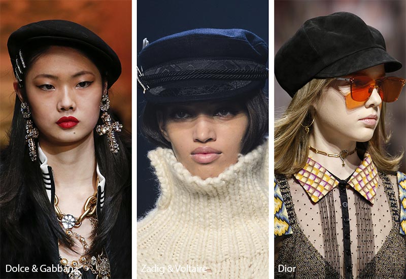 Fall/ Winter 2018-2019 Hat Trends: Newsboy and Sailor Caps