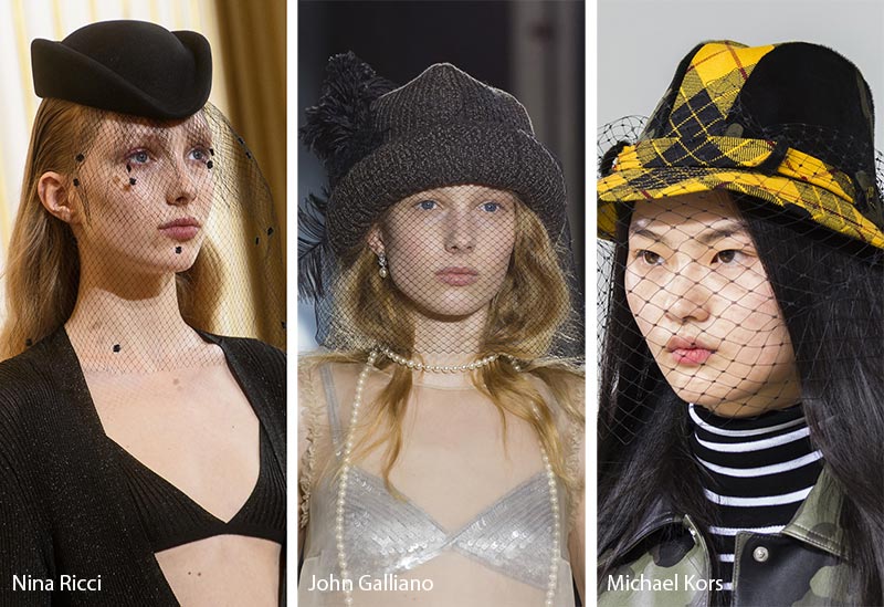 Fall/ Winter 2018-2019 Hat Trends: Veiled Hats