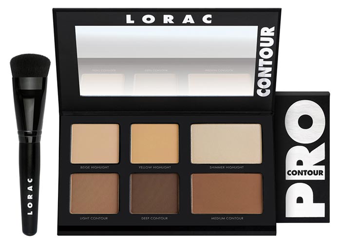 Best Contouring Kits, Palettes & Makeup Products: Lorac Pro Contour Palette with Contour Brush