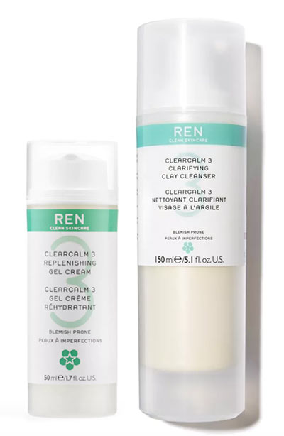 Best Linoleic Acid Skincare Products: Ren Clean Skincare Blemishes Be Gone Set